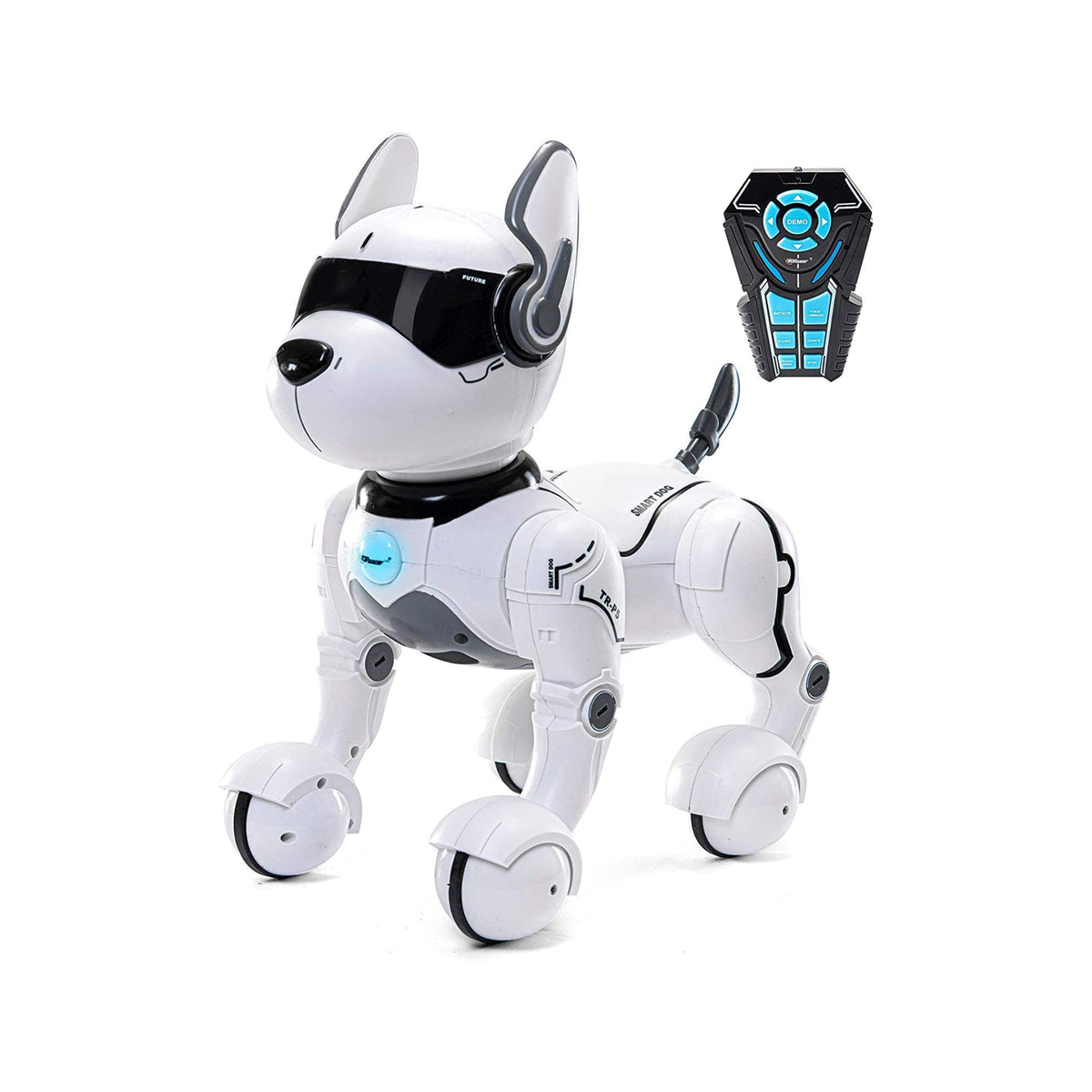 Top Race Interactive Robot Dog Toy for Kids, Smart Dancing to Beat Puppy  Robot, Realistic Robotic Dog