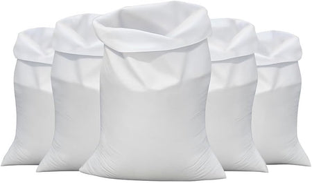 TGL PACKAGING Heavy Duty 50x80cm Woven Rubble Sacks | Extra Strong Polypropylene Builders Bags | Garden Waste Bags | Reusable Sacks for Construction, Yard Waste, Rubbish Removal