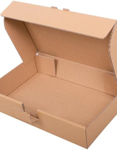 Mail Parcel Postal Cardboard Boxes, Brown, Recycled, Sturdy, User-Friendly Assembly