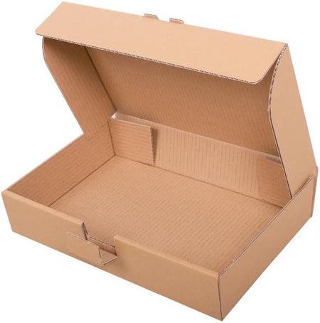 Mail Parcel Postal Cardboard Boxes, Brown, Recycled, Sturdy, User-Friendly Assembly