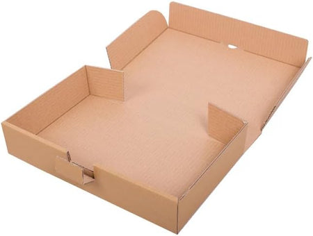 Mail Parcel Postal Cardboard Boxes, Brown, Recycled, Sturdy, User-Friendly Assembly