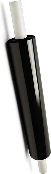 TGL Packaging™ Black Shrink Wrap Roll 400MM x 300M Heavy Duty Industrial Stretch Film with Extended Core – Tear-Resistant Pallet Wrap for Moving House, Furniture, Storage & Parcel Packing