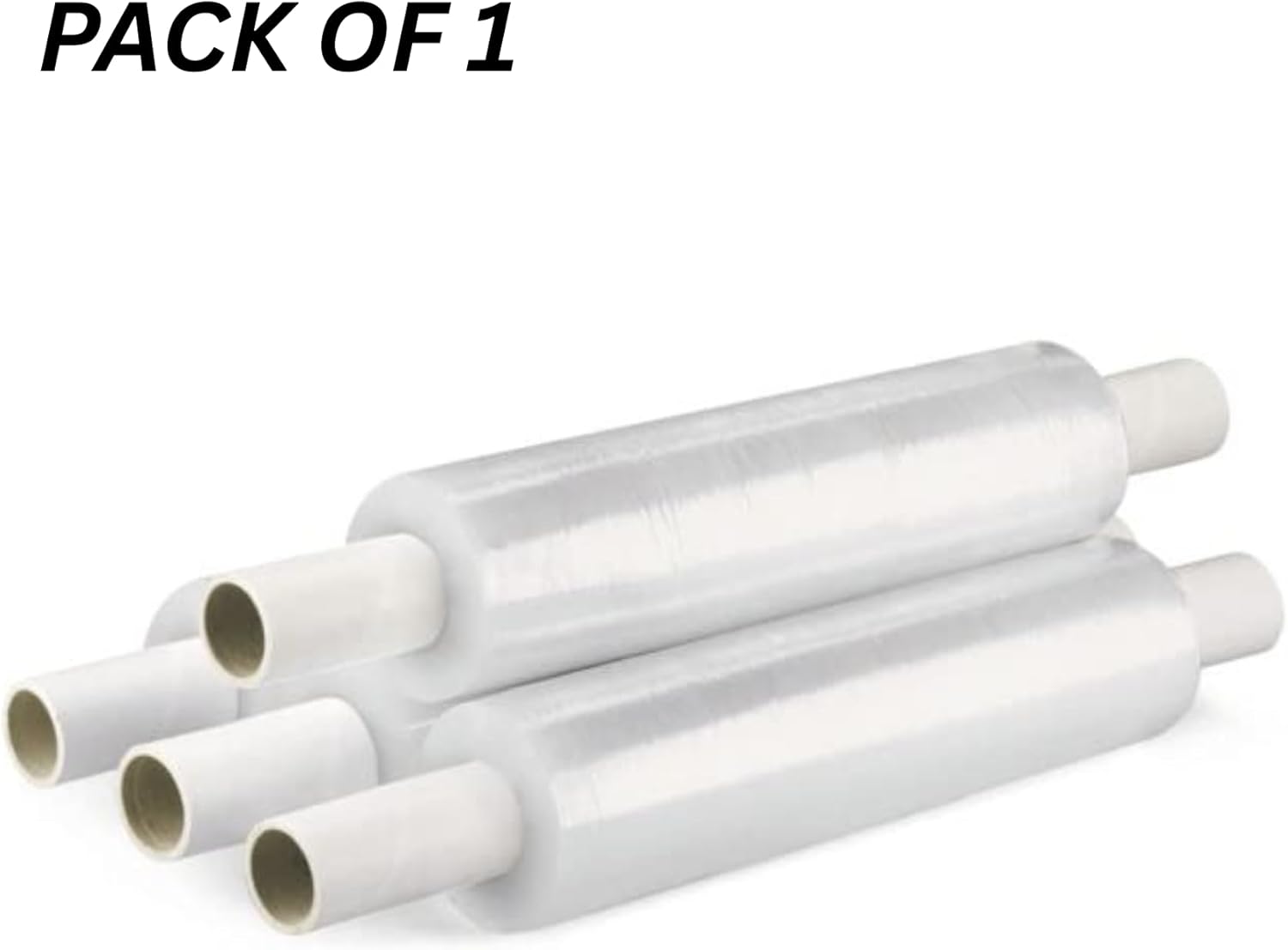 TGL Packaging™ Industrial Extended Core Shrink Wrap Roll 400MM x 300M – Clear Heavy Duty Stretch Film – Strong Pallet Wrap for Moving, Furniture, Packaging, Shipping – Tear-Resistant Film