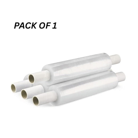 TGL PACKAGING™ Industrial Extended Core Shrink Wrap Roll 400MM x 300M – Clear Heavy Duty Stretch Film– Strong Pallet Wrap for Moving, Furniture, Packaging, Shipping – Tear-Resistant Film