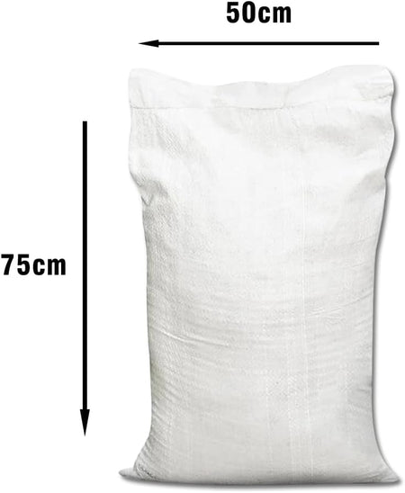 50x75cm Woven Sacks of Heavy duty Garden Waste bags Woven Sacks Polypropylene PP Strong Rubble Sacks builder bag Woven Bags Rubble bag