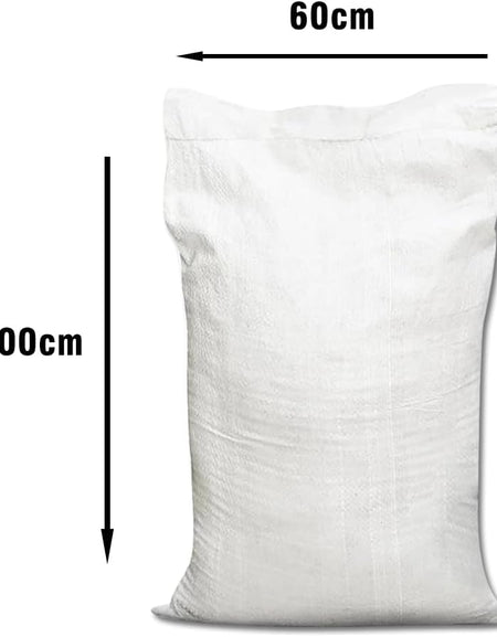 Heavy duty Garden Waste bags Woven Sacks Polypropylene PP Strong Rubble Sacks builder bag Woven Bags Rubble bag 60x100cm