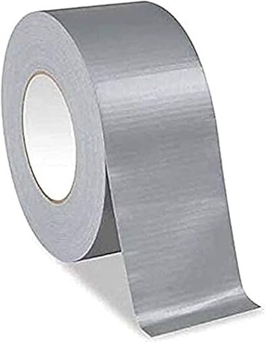 TGL PACKAGING Duct Tape Roll Silver – 48mm x 50m Heavy Duty Waterproof Gaffer Tape | Strong Adhesive, Easy Tear, No Residue | Multi-Purpose Indoor Outdoor Use, Professional Grade