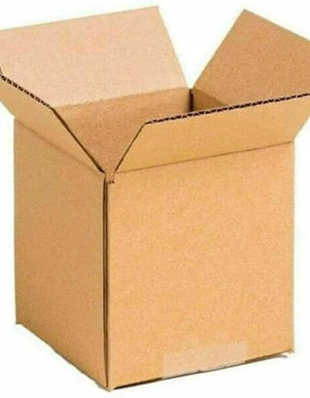 Cardboard Box ━ Suitable for Posting Small, Medium & Large Parcels; Single Wall Eco-friendly Shipping Cartons by TGL PACKAGING™  7x7x7 inches (178x178x178mm)