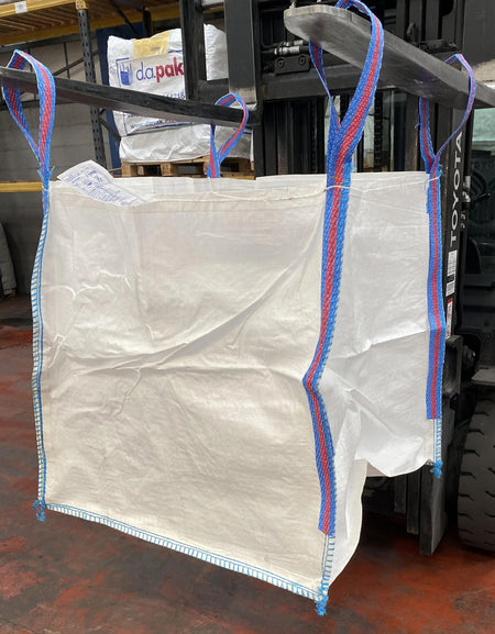 FIBC 1 tonne bulk Jumbo Builders Rubble Sack Waste Storage Bag 85x85x85cm