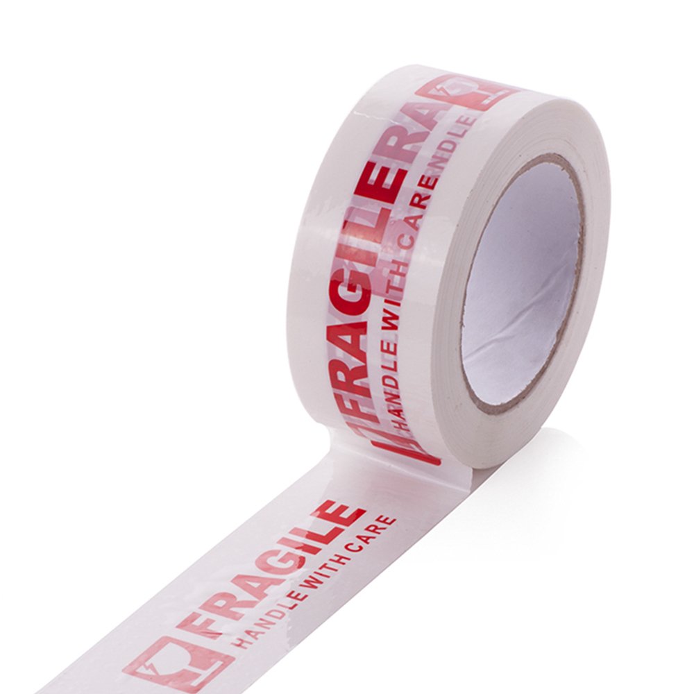 Fragile Printed Tapes Roll - Long Size - 48mm x 90M