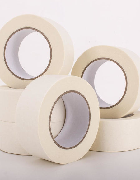 48mm x 50m Masking Tape roll used on painted wall edge