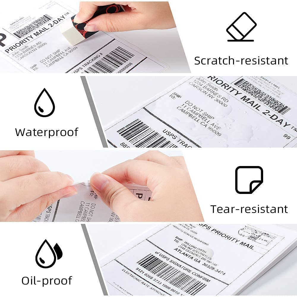 4''x8'' thermal printer labels, thermal printer labels, labels for thermal printer, fba labels, amazon fba labels for printer, fba thermal printer labels
