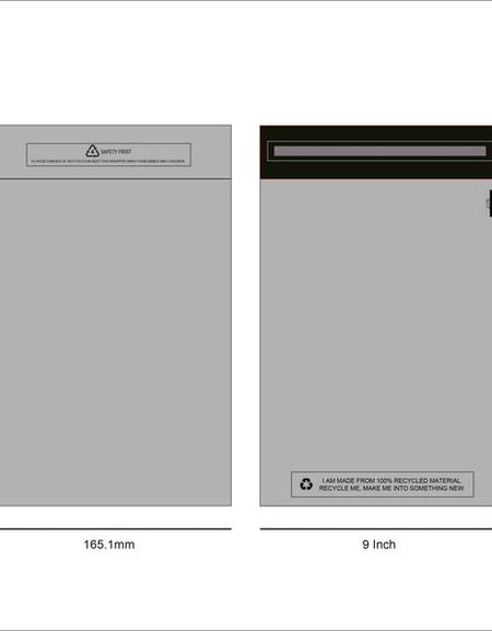 Grey Mailing Bags For Packaging