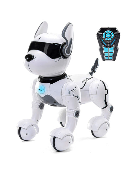 Remote Control Robot Dog Toy for Kids, Interactive & Smart Dancing to Beat Puppy Robot, Act Like Real Dogs, Gift Toy For Girls & Boys Ages 2-10 Years