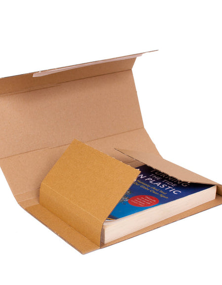 Book Wrap Mailers BW4 308x250x68mm flat-packed view
